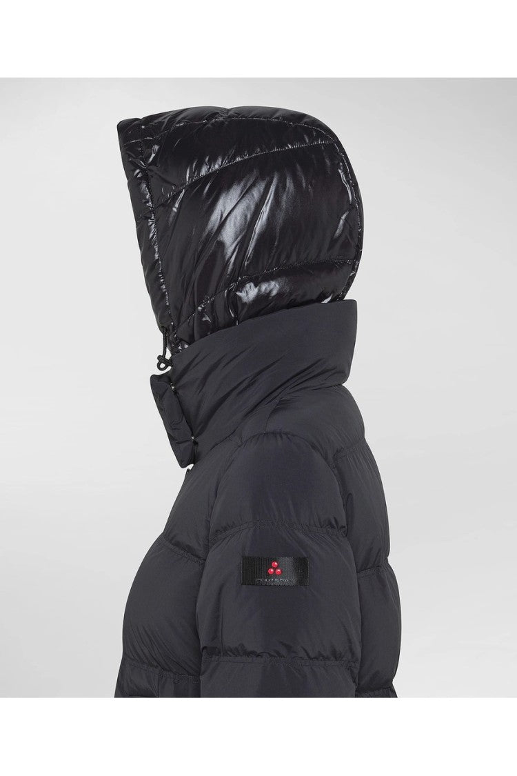 Peuterey Black Technical Nylon Zip-Up Jacket