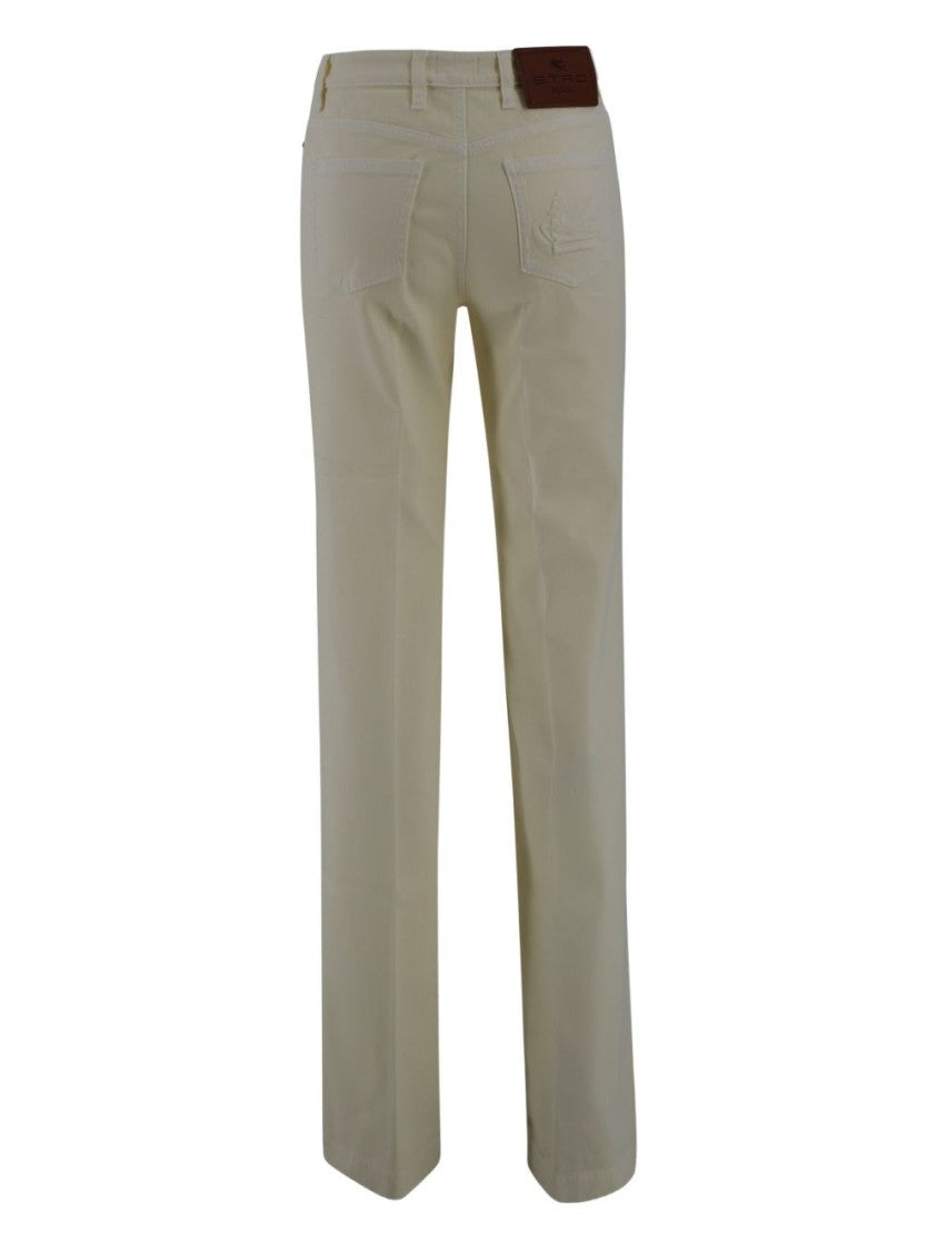 Etro Stretch Cotton Trousers