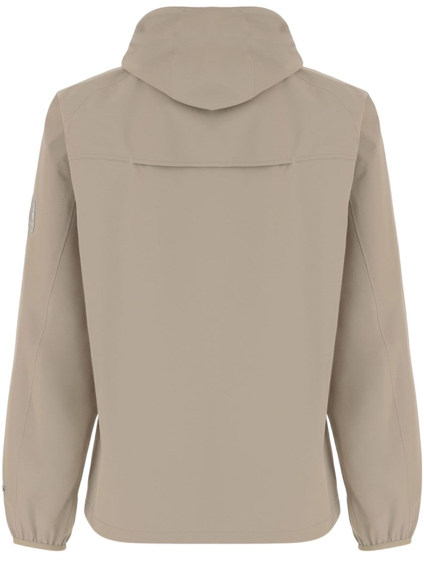Save The Duck Nylon Jacket With Adjustable Hood And Design