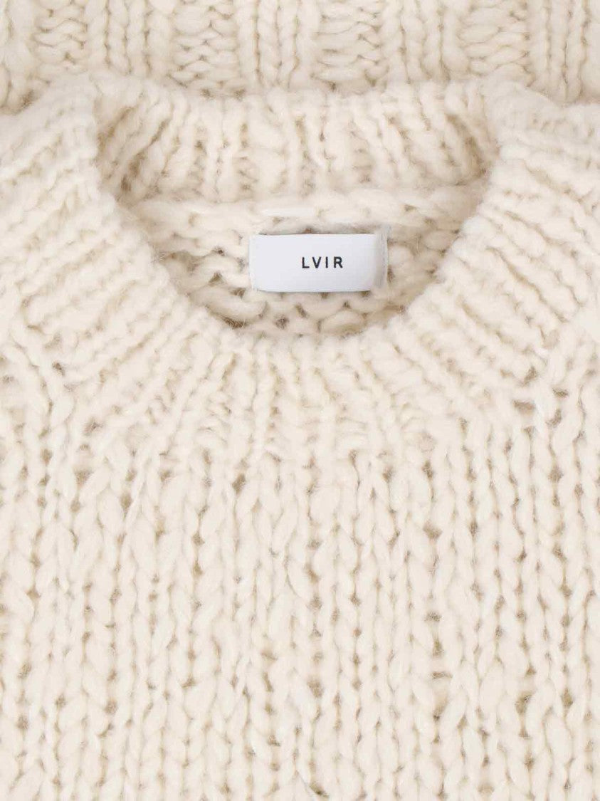 Ivir Alpaca-Blend Sweater – Off-White