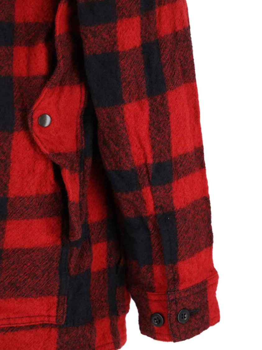 Junya Watanabe Plaid Shirt Jacket – Red/Black