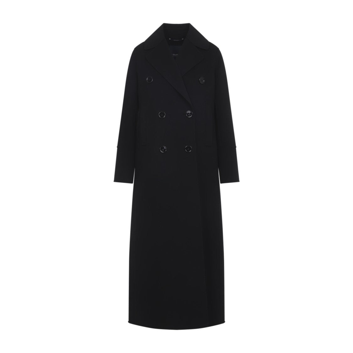 Max Mara Long Tailored Coat With Double-Breasted Front