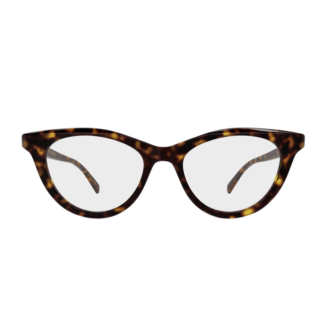 Gucci Havana Gg2034o Recycled Acetate Butterfly Eyeglasses