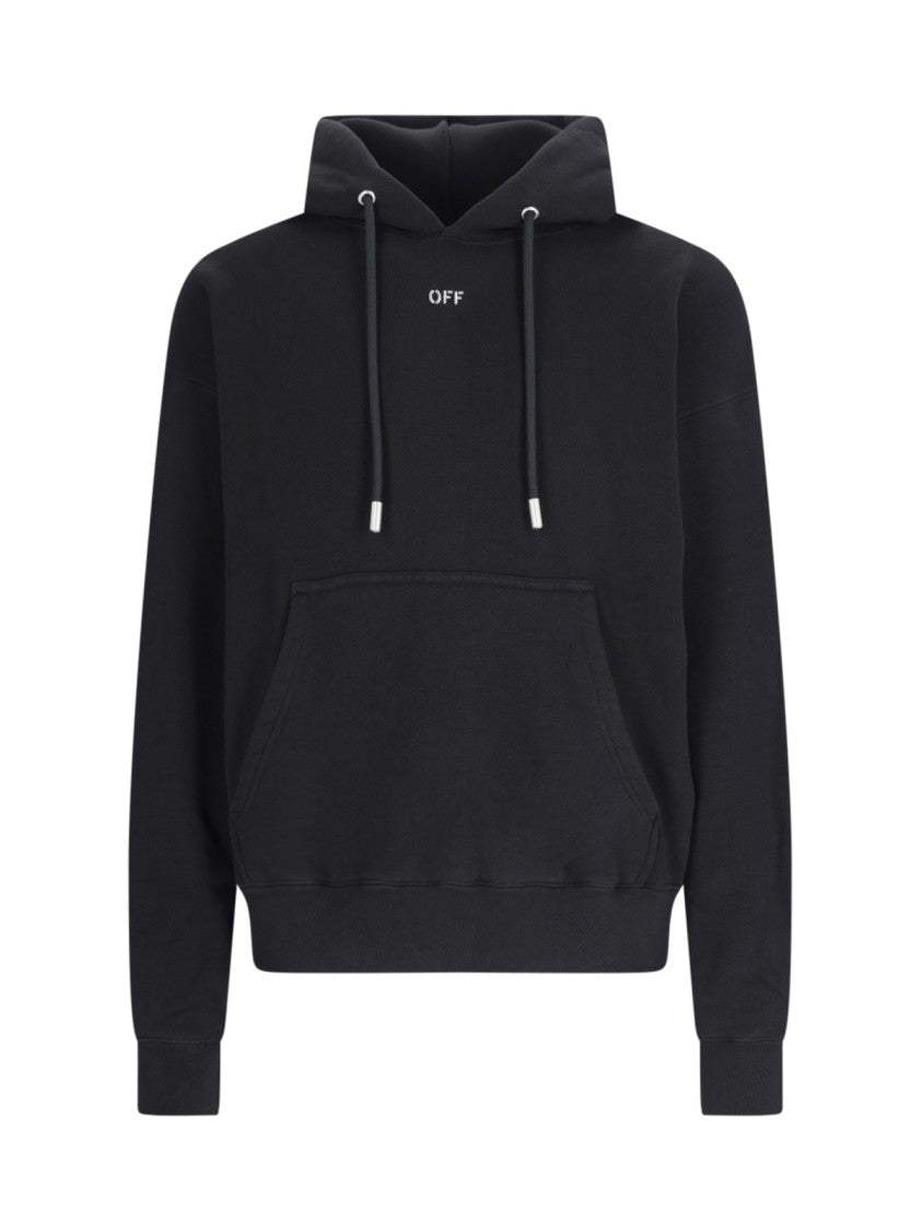 Off-White Skate Hybrid Logo Hoodie – Black