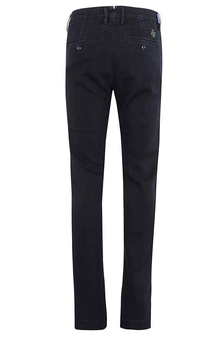 Jacob Cohen 10-Ounce Dark Blue American Pocket Jeans