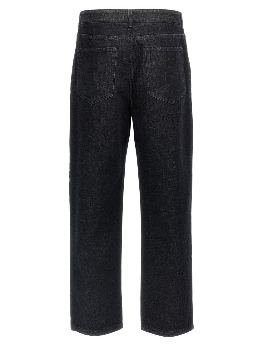 Fendi Straight-Leg Denim Jeans