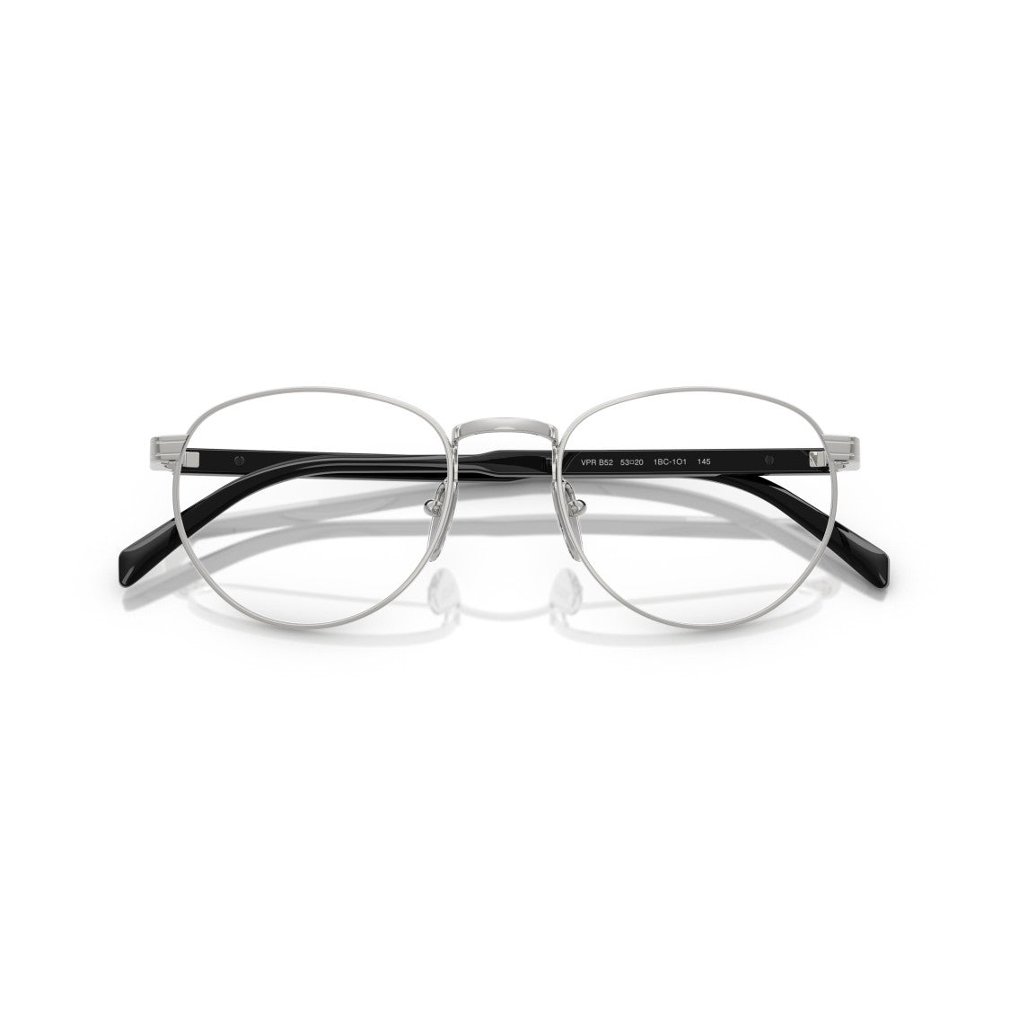 Prada 0Pr B52v Round Metal Frame Eyeglasses