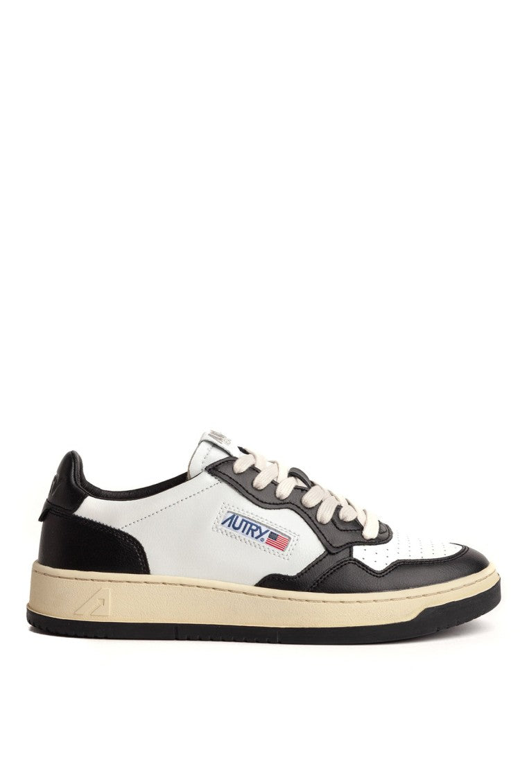 Autry Medalist Leather Bicolor Sneakers