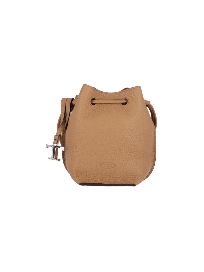 Tod's Micro Bucket Bag With Drawstring Closure