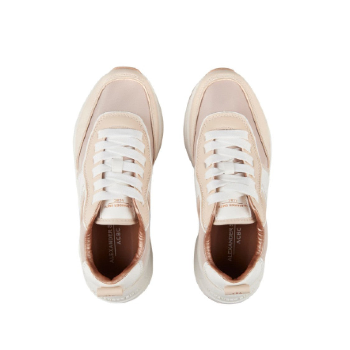 Alexander Smith Ecodover Sneakers In Cream Nubuck