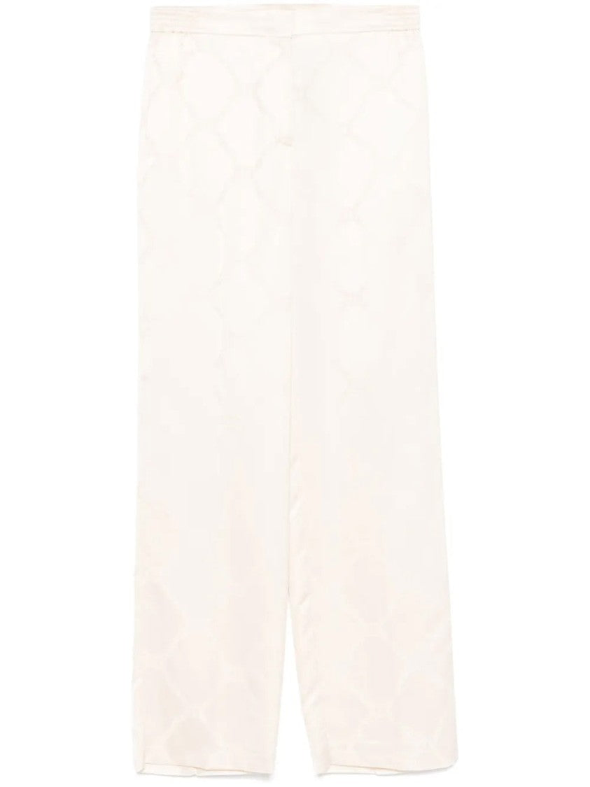 Twin-Set Oval T-Jacquard Trousers