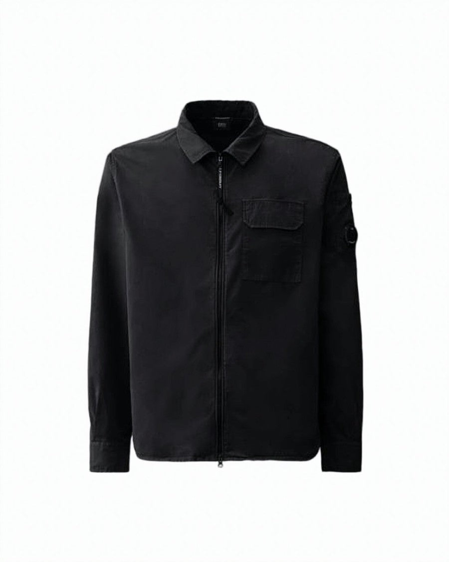 C.P. Company Structured Front-Zipper Jacket With Classic Collar