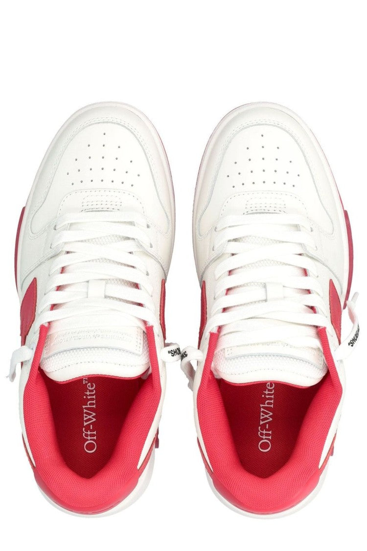 Off-White Out Of Office Sneakers – White And Pink