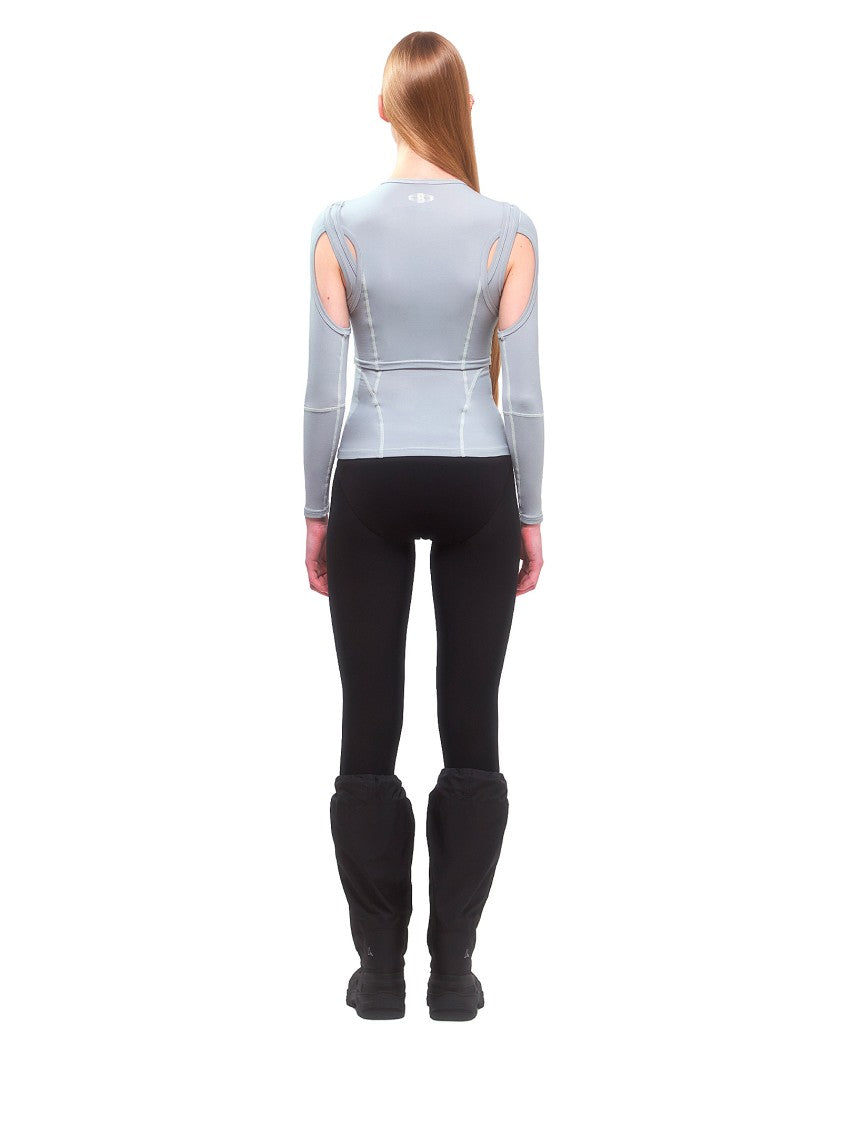 Evropa X Boysloft Two-In-One Stretch Tank Top With Long Sleeves