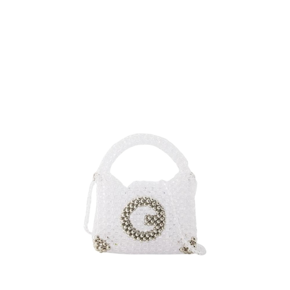 Germanier Beaded Bag - Beads - Transparent And Silver