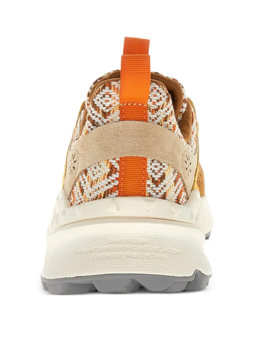 Flower Mountain Tan Orange Kotetsu Suede Sneakers