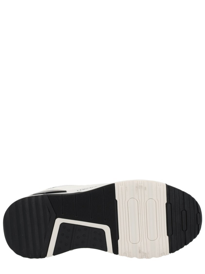 Versace Jeans Couture White Sneakers With Chunky Sole