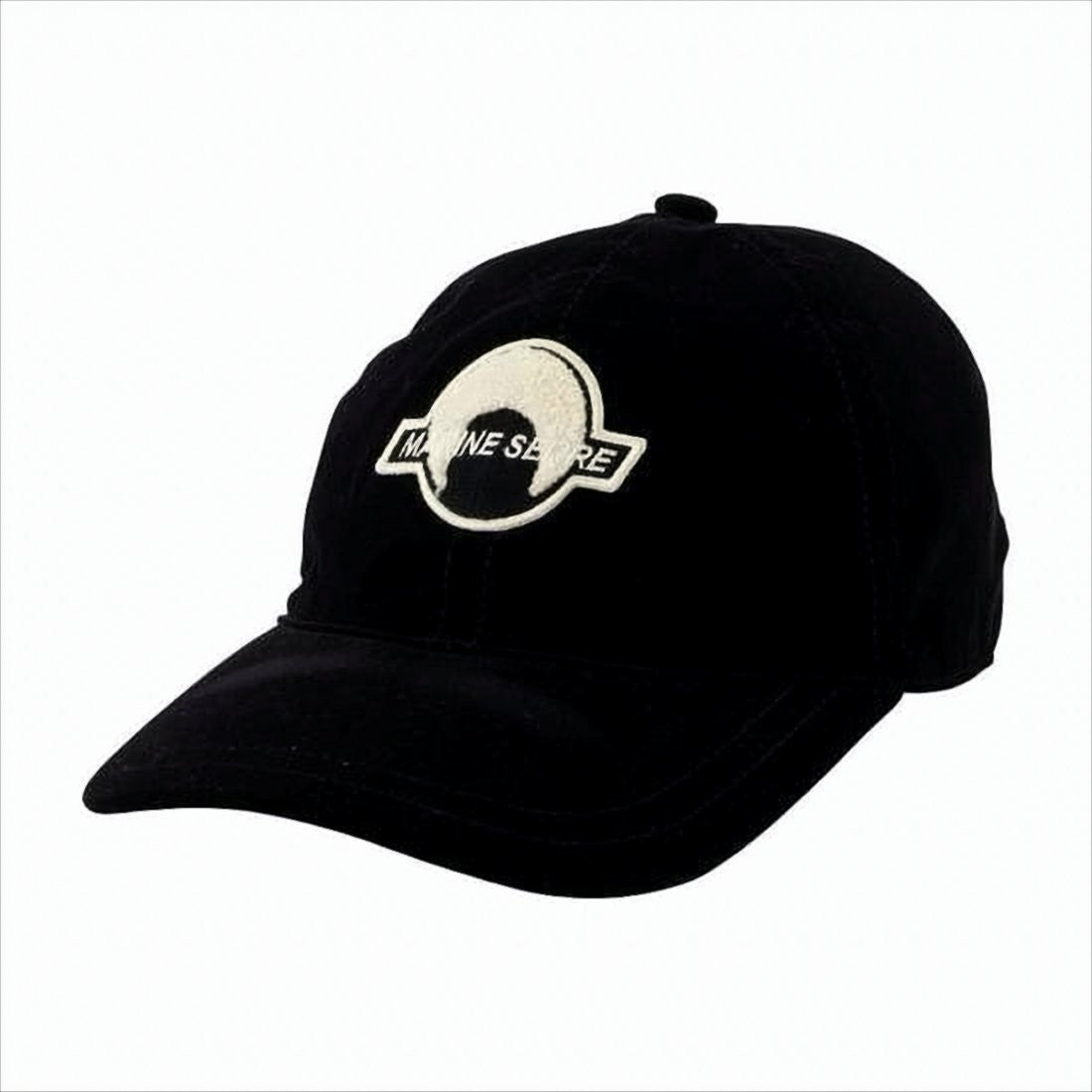 Marine Serre Structured Black Baseball Cap