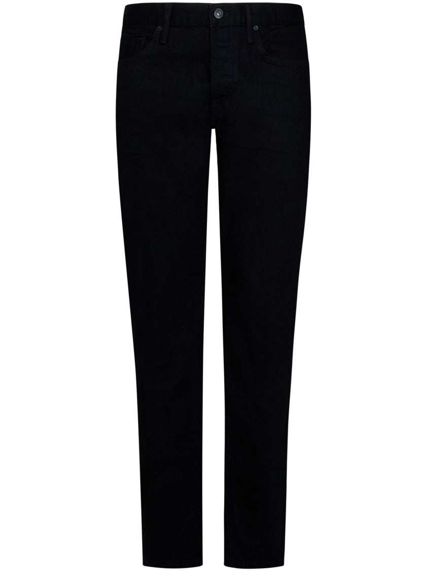 Tom Ford Black Slim-Fit Jeans