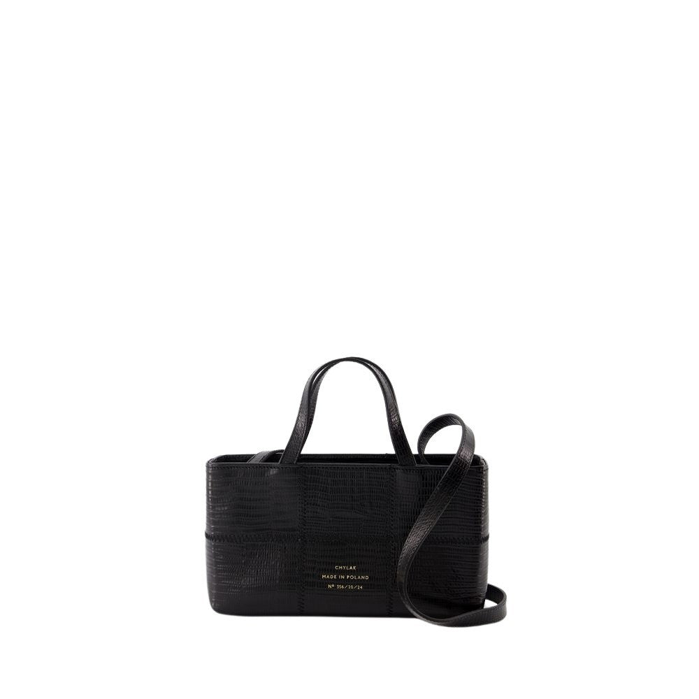 Chylak Mini Shopping Bag - Leather - Black