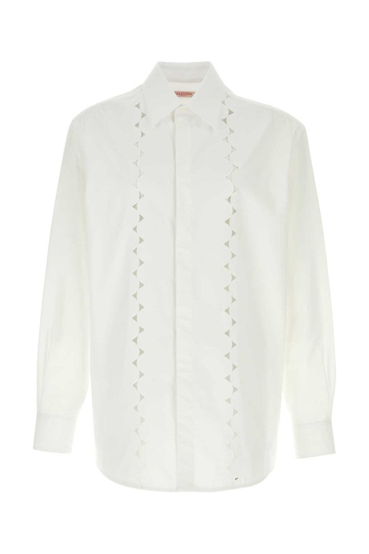 Valentino Garavani White Poplin Shirt