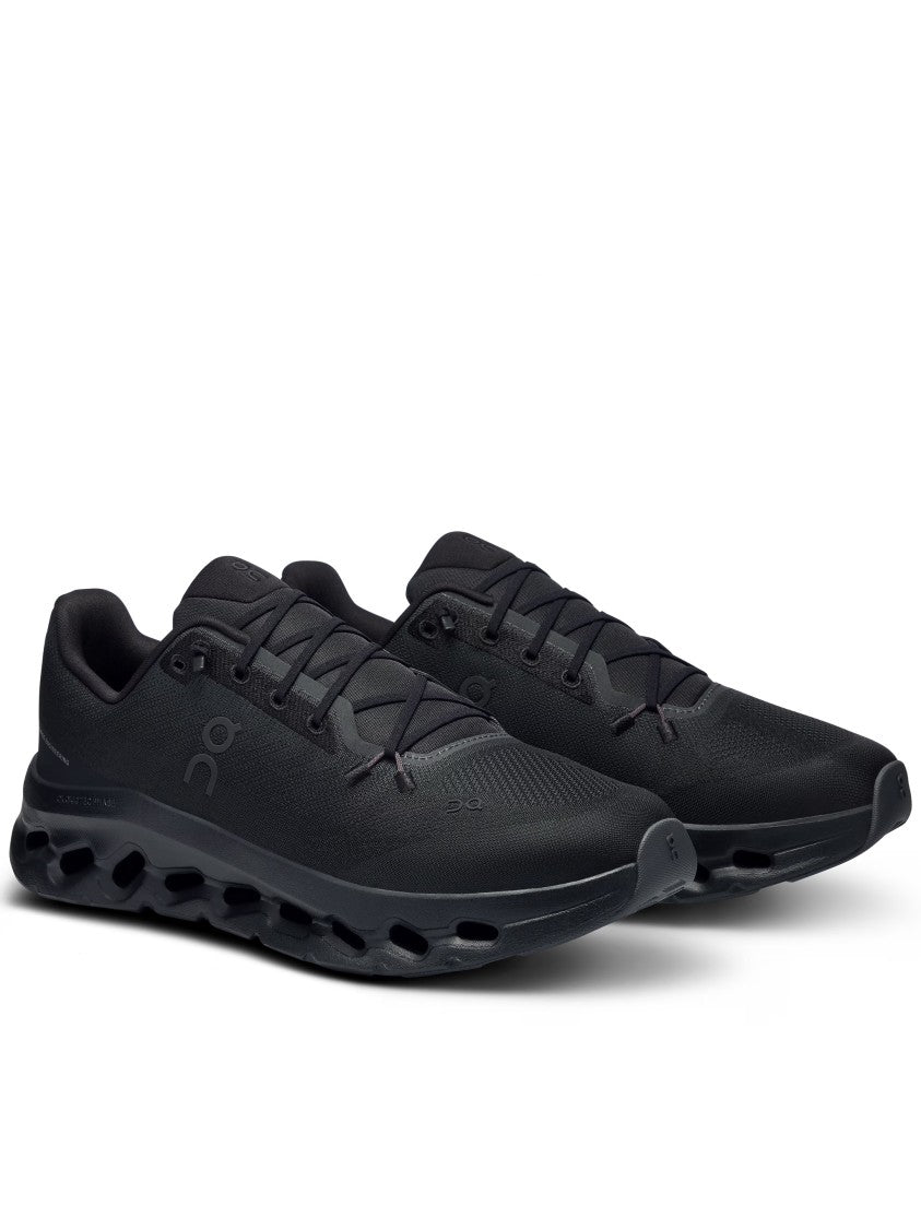 On Black Cloudtilt Seamless Upper Running Sneakers