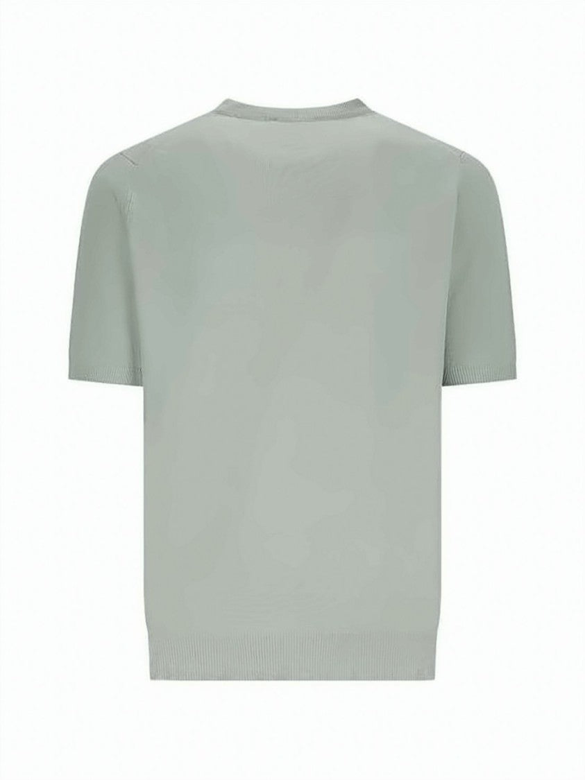 Lardini Short-Sleeved Crew Neck Tops