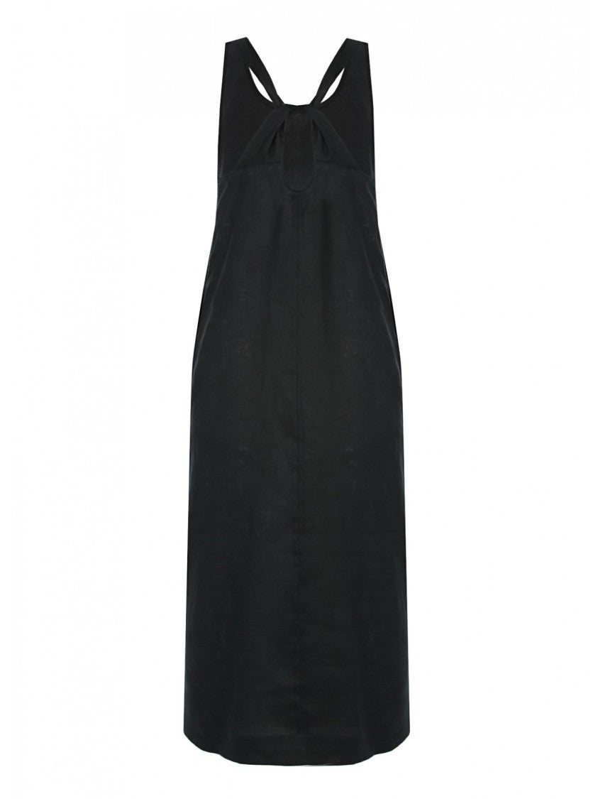 Max Mara Sleeveless Flowing Midi Dress