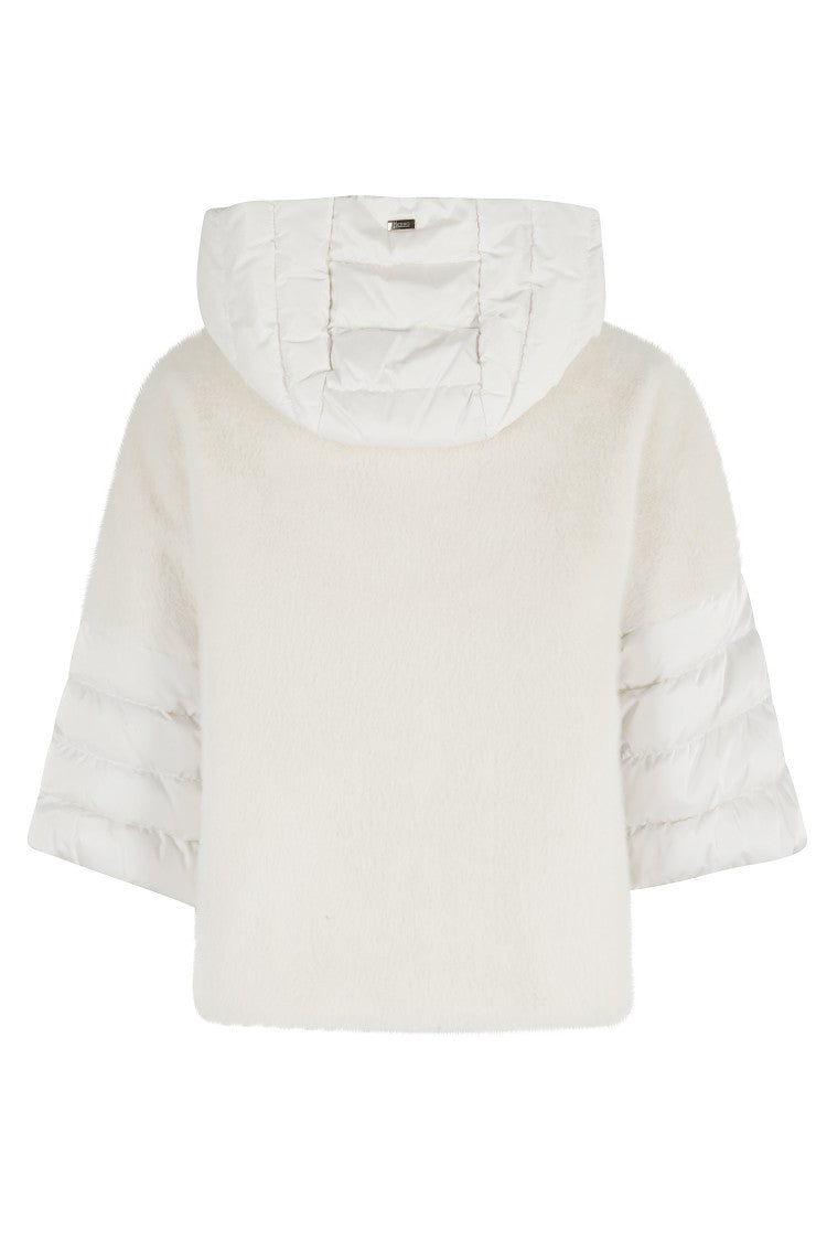 Herno Short Quilted Cape