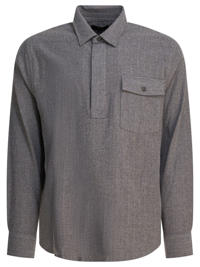 Vince Herringbone Shirt