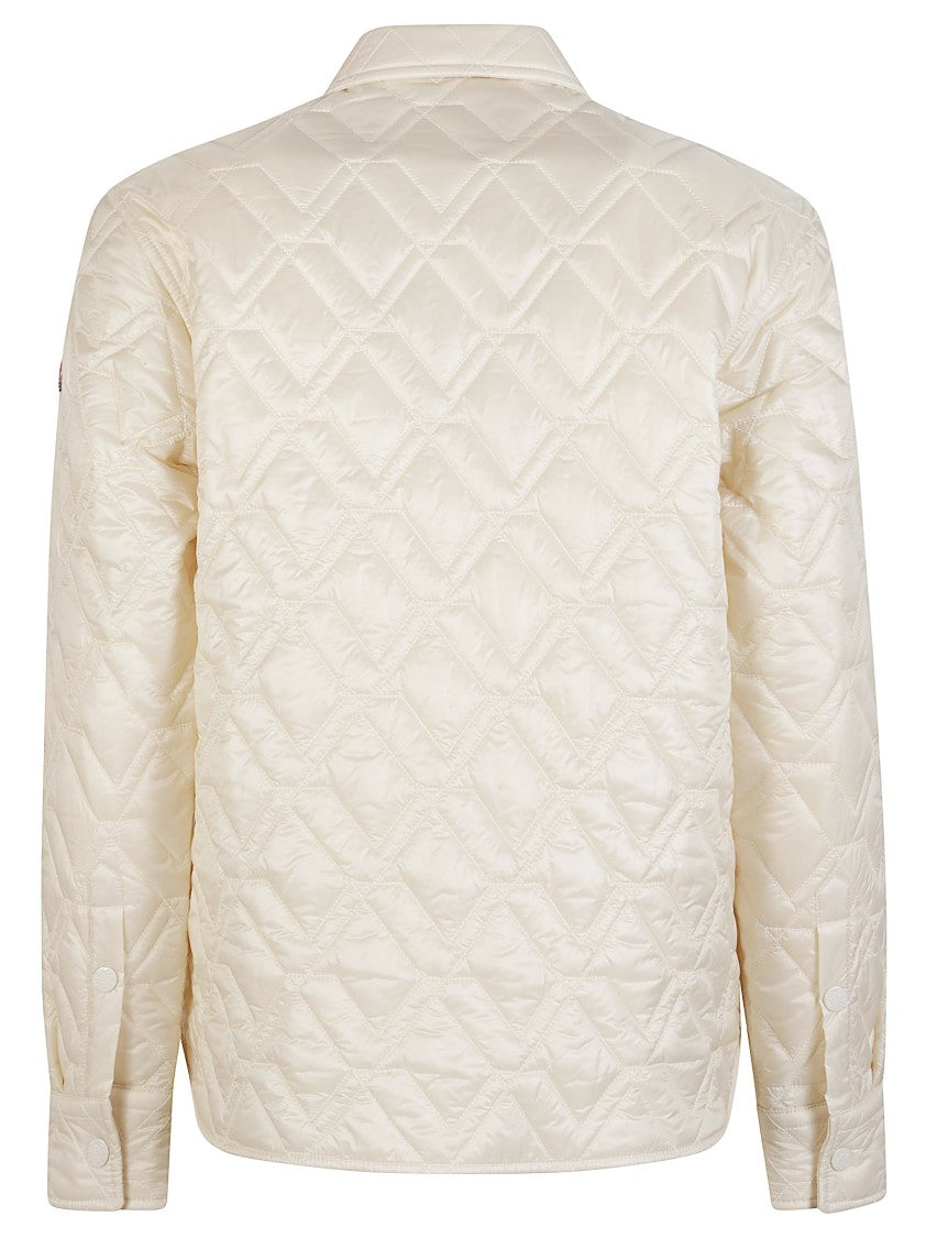 Moncler Shirt Jacket Quilted Diamond Polyamide Jacket