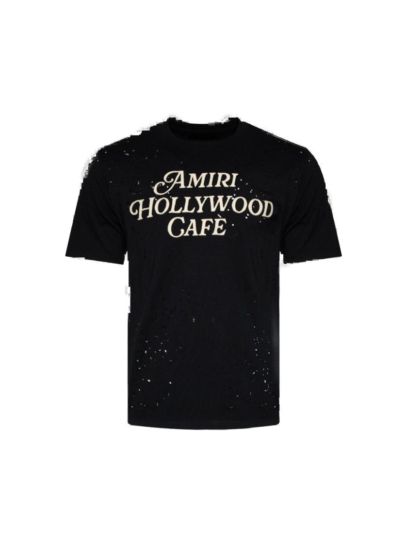 Amiri Hollywood Cafe Tee Black
