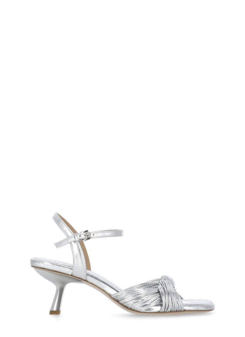 Ash Silver Janis Leather Sandal