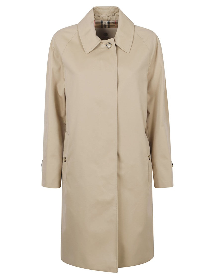 Burberry Beige Cotton Camden Trench Coat