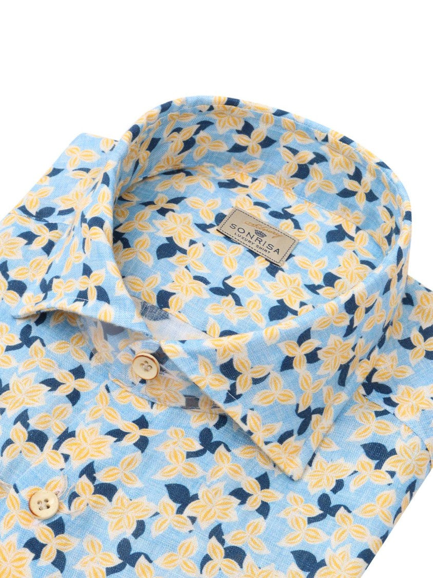 Sonrisa Floral Linen Shirt