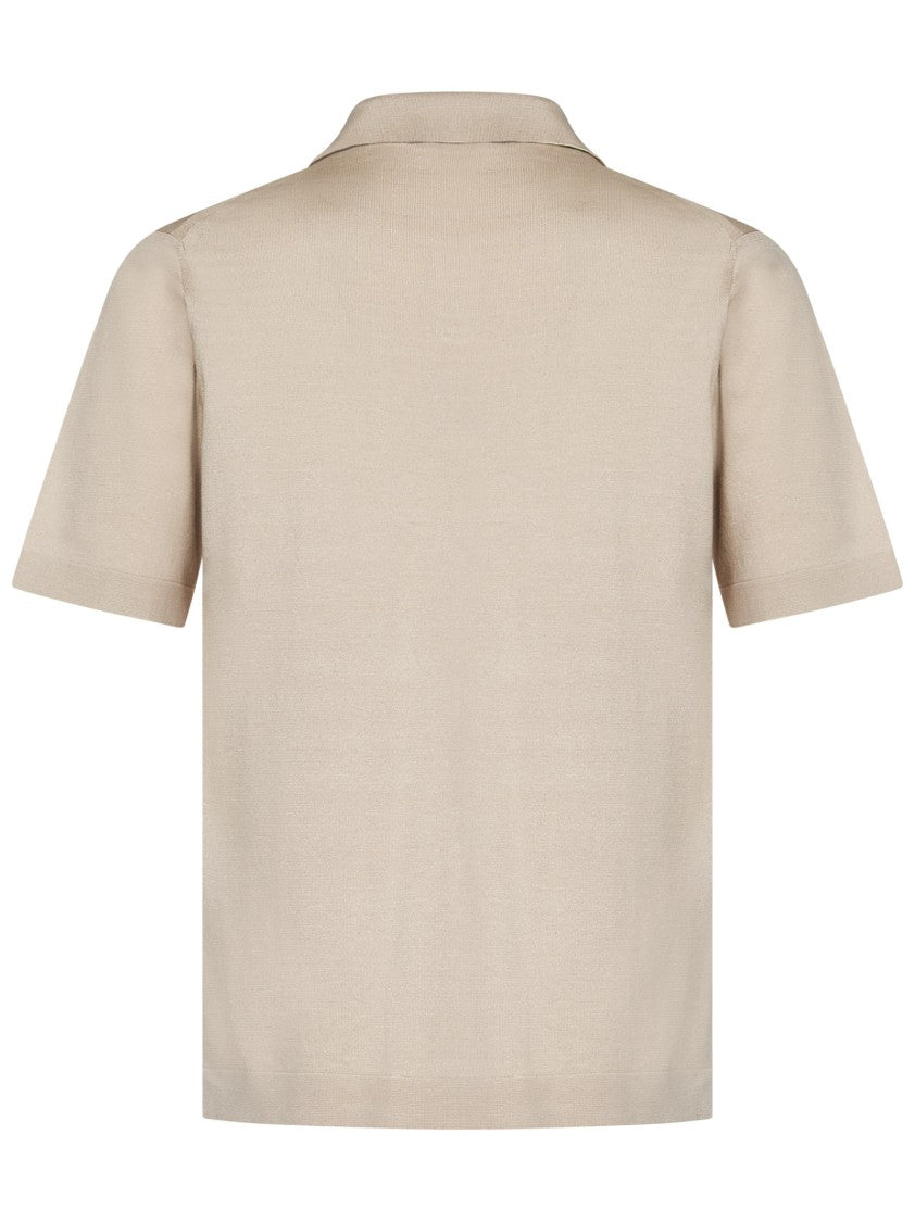 Cruciani Buttonless Polo Shirt