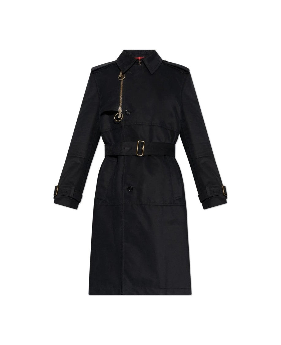 Burberry Double-Breasted Classic Trench Coat With Epaulets
