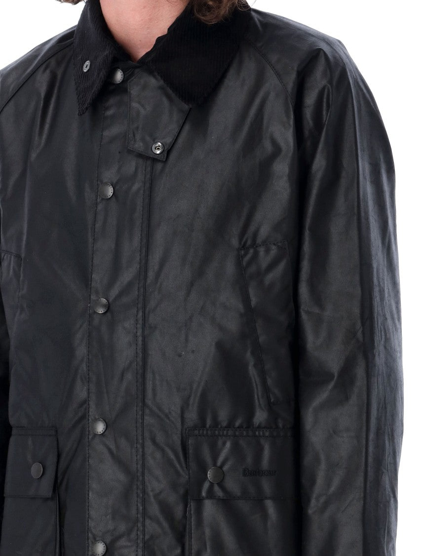 Barbour Waxed Cotton Bedale Velvet Jacket