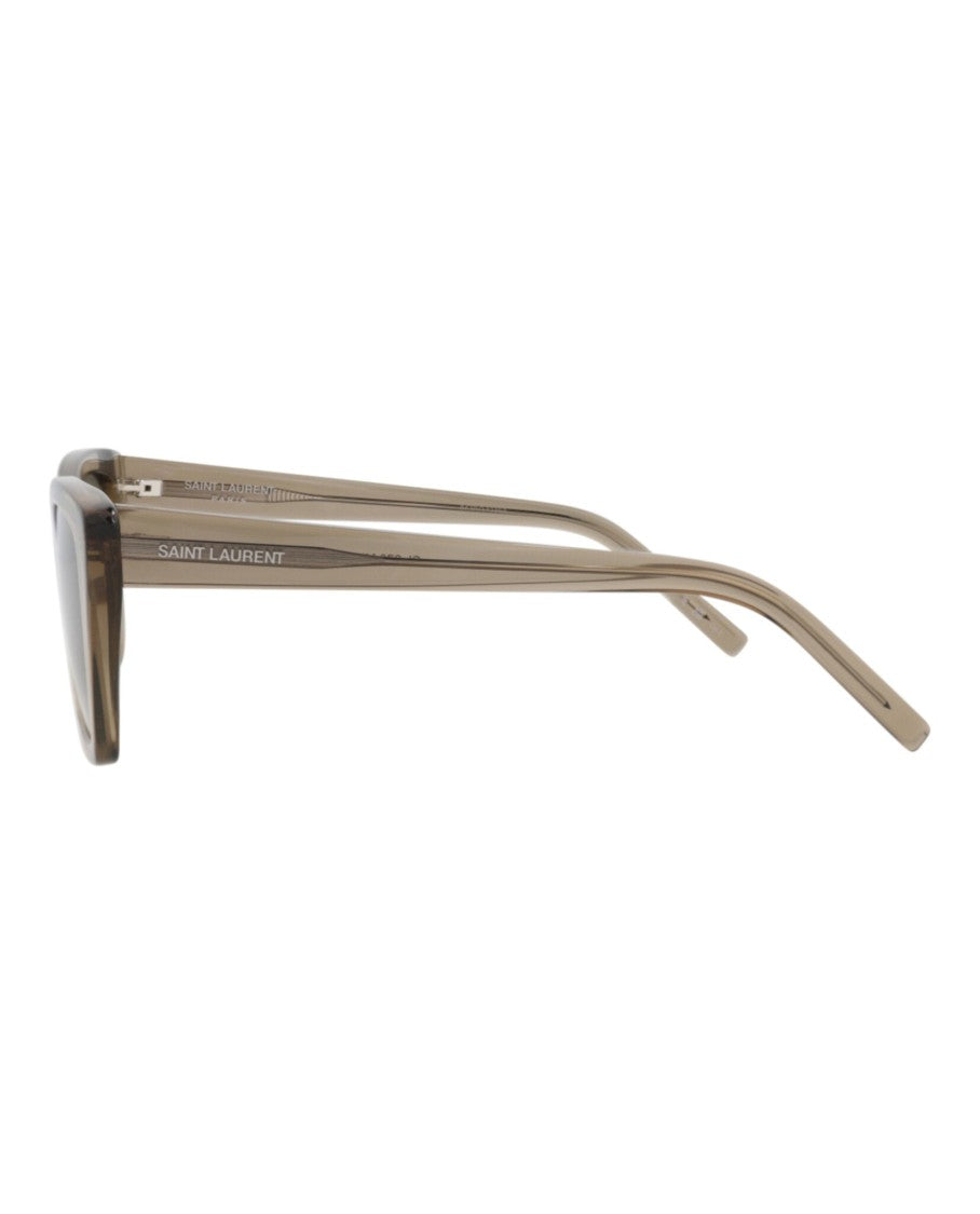 Saint Laurent Cat Eye-Frame Recycled Acetate Sunglasses