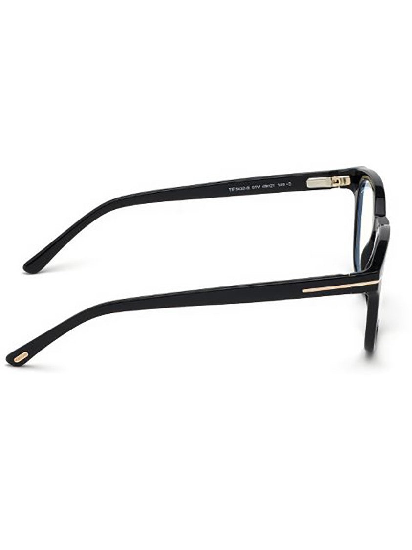 Tom Ford Rectangular Optical Frames With Metallic Accents