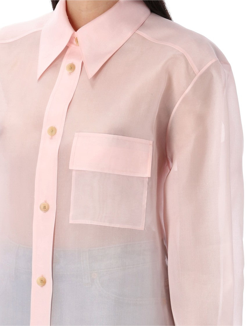 Khaite Yatty Silk Shirt