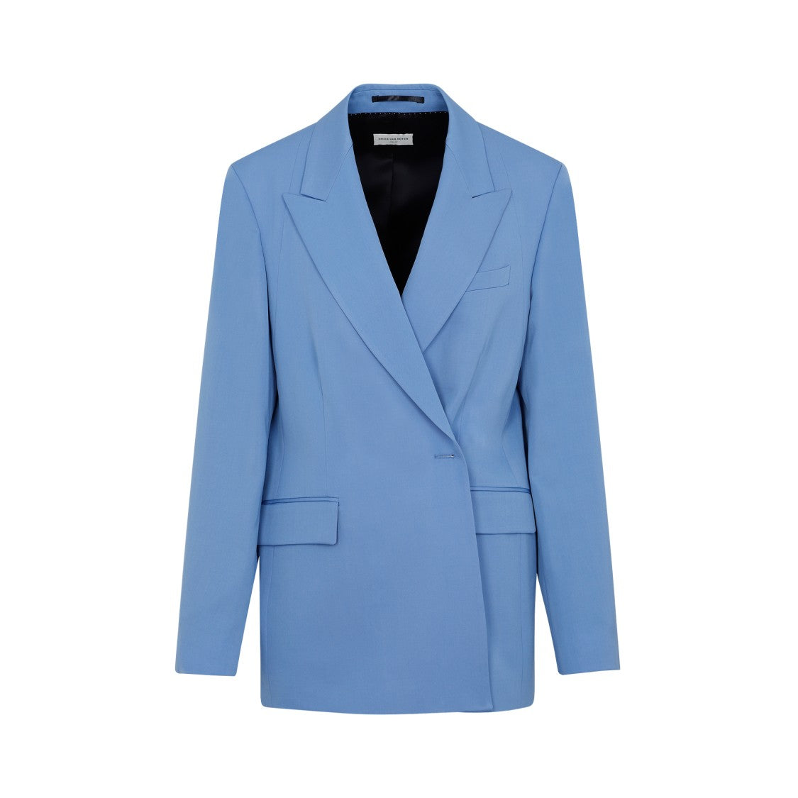 Dries Van Noten Light Blue Wool Beno Jacket