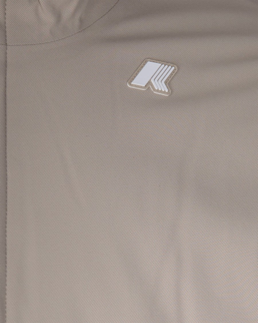 K-Way Beige Jacko Twill Marmotta Jacket