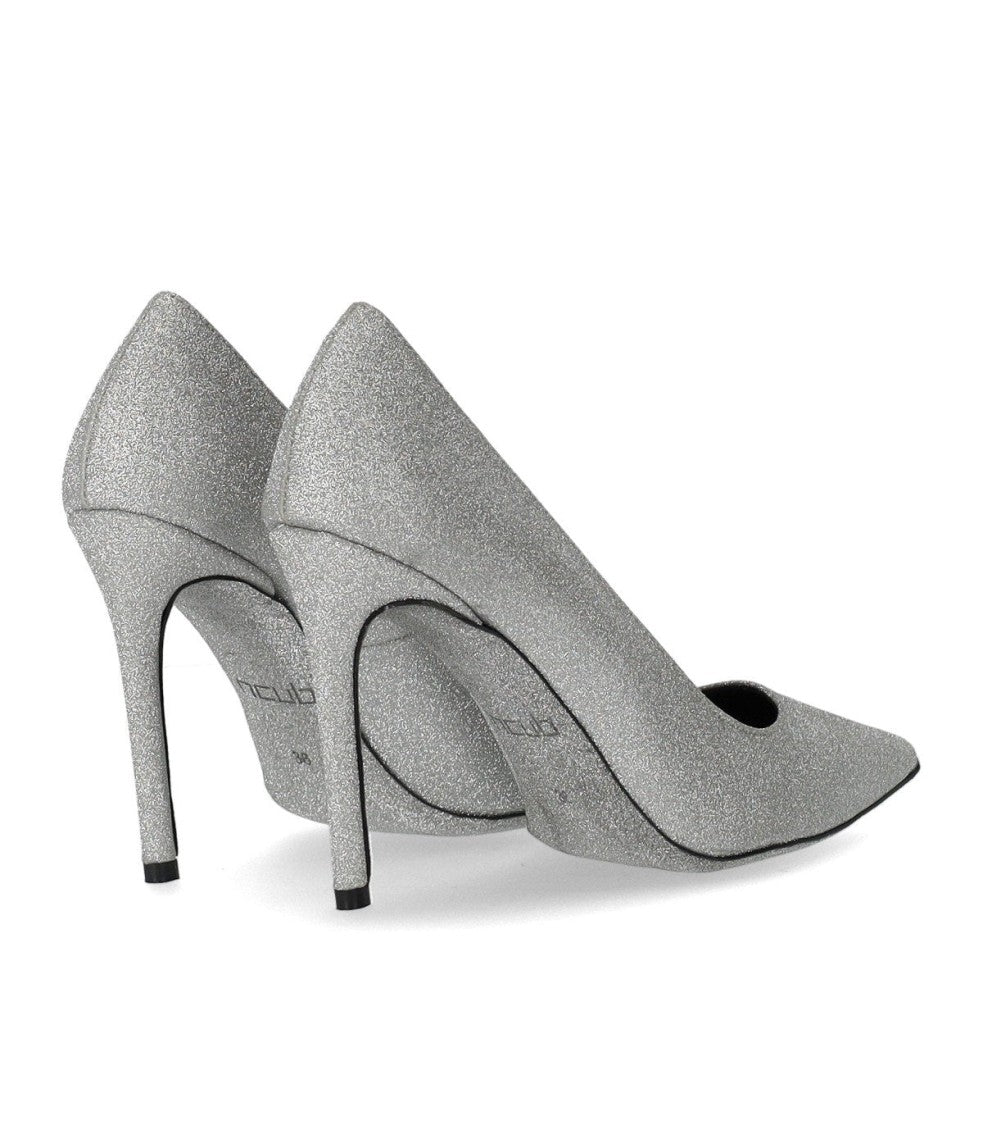 Ncub Gaba Silver Glitter Pump