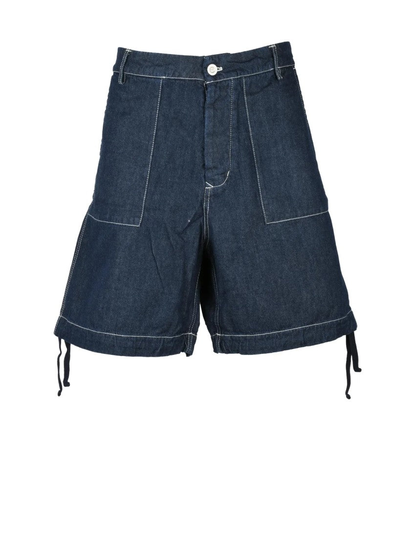 C.P. Company Mid-Thigh Length Cotton Shorts