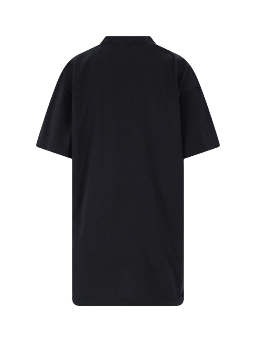 Balenciaga "Optical" T-Shirt – Black