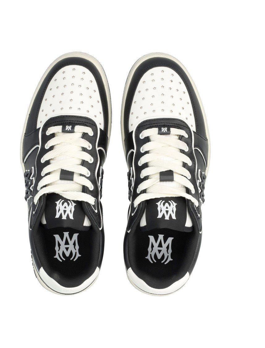 Amiri Newport Logo Perforated Low-Top Sneakers