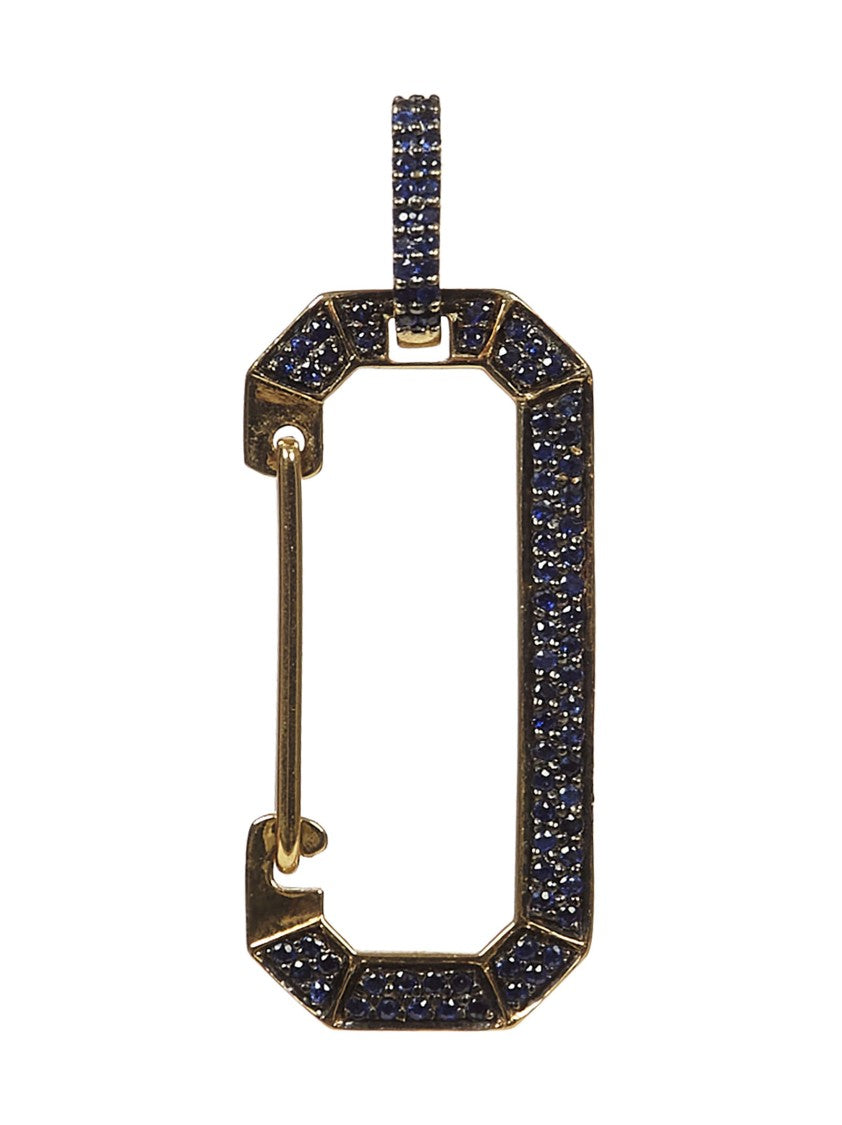 Eera Chiara Big 18 Kt Yellow Gold Earring