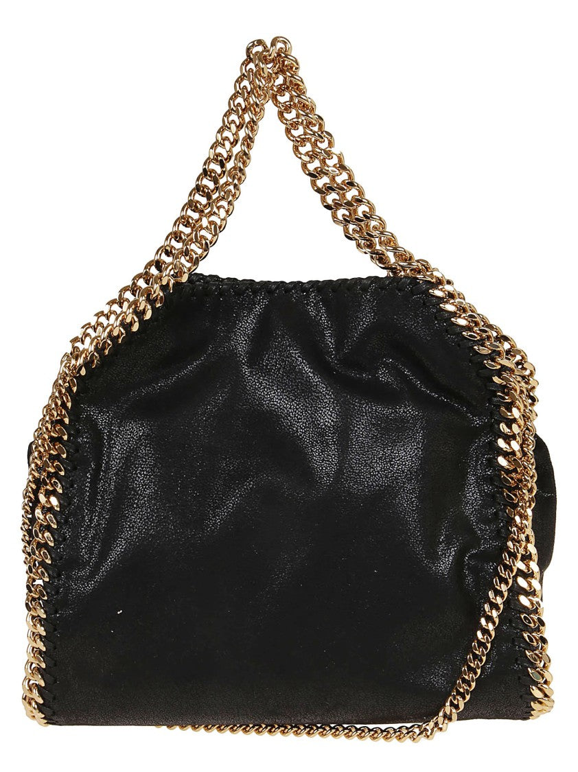 Stella Mccartney Mini Tote Eco Shaggy Deer W/Gold Color Chain