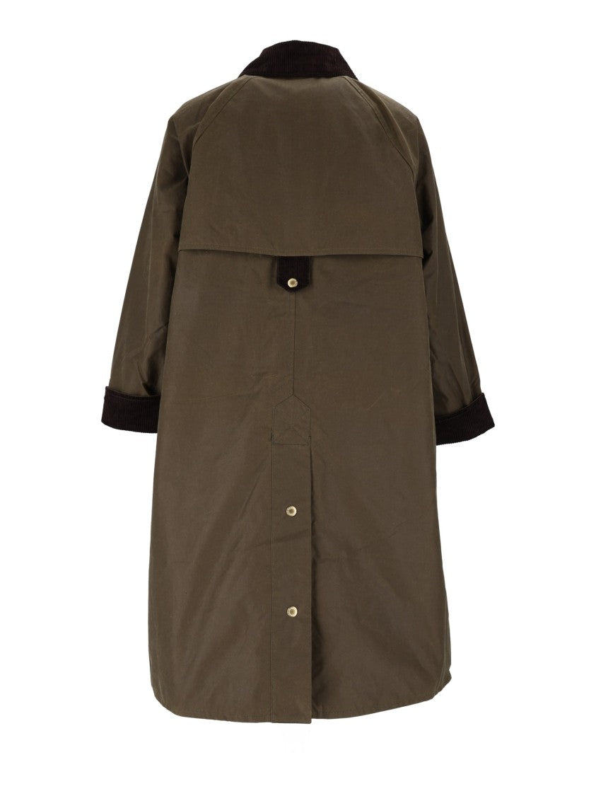 Barbour Kirklees Mid-Length Waxed Cotton Jacket